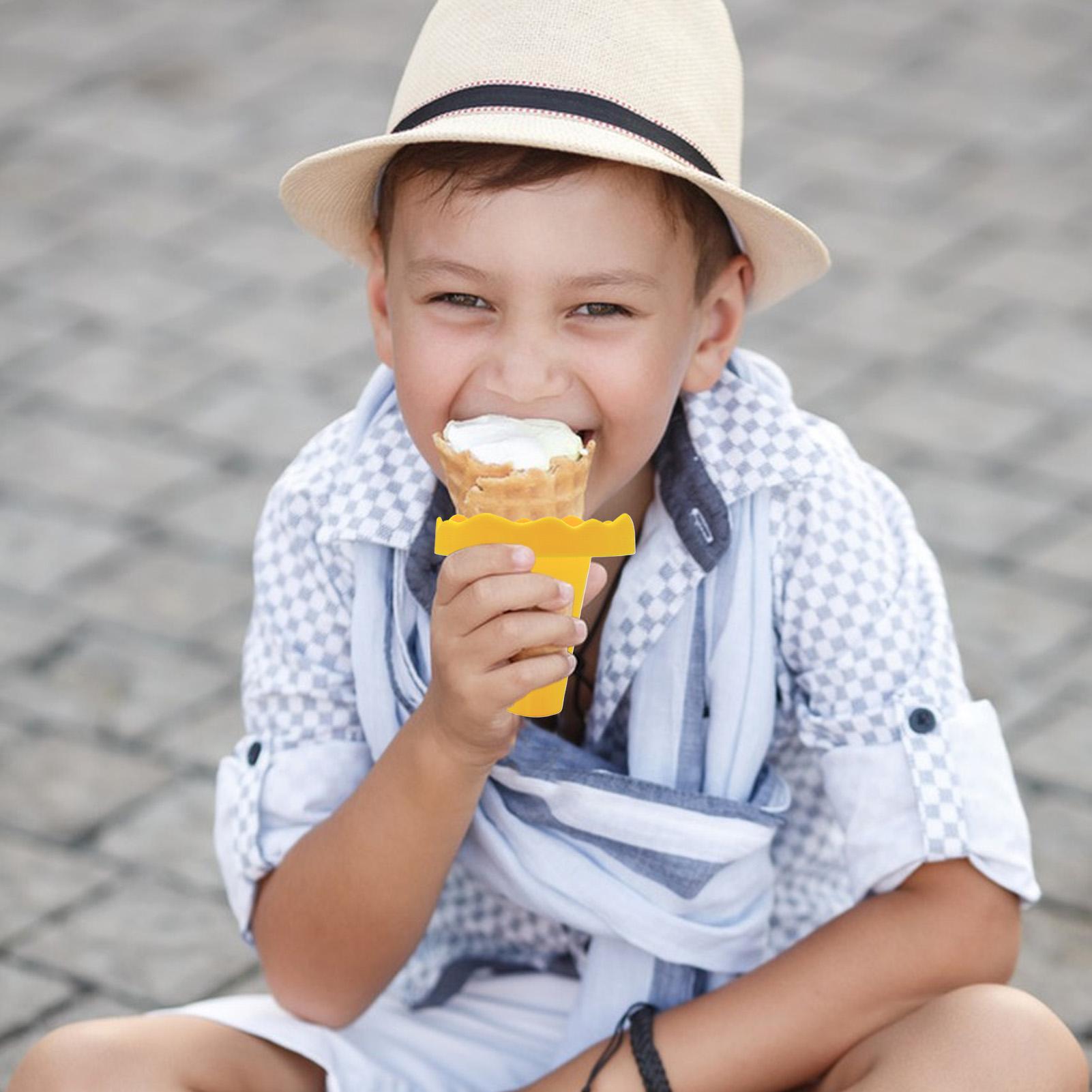Kids Outdoor Kitchen Accessories - Ice Cream Holder For Kids Reusable