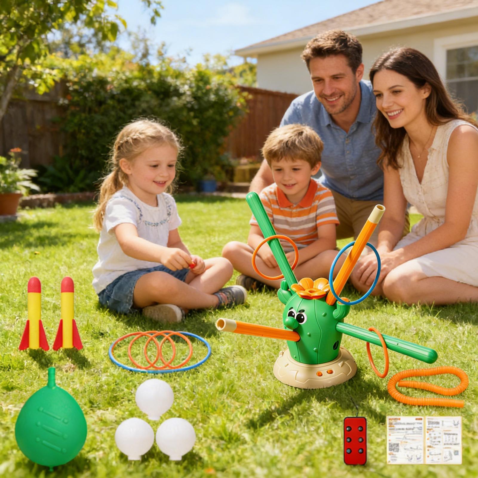 Kids Outdoor Jumping Toys - Kids Jumping Toy Cactus Remote Control