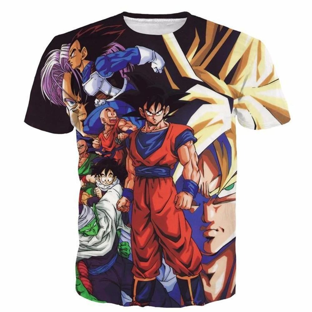 Tee Ball Set - Japanese Anime Dragon Ball Z 3D