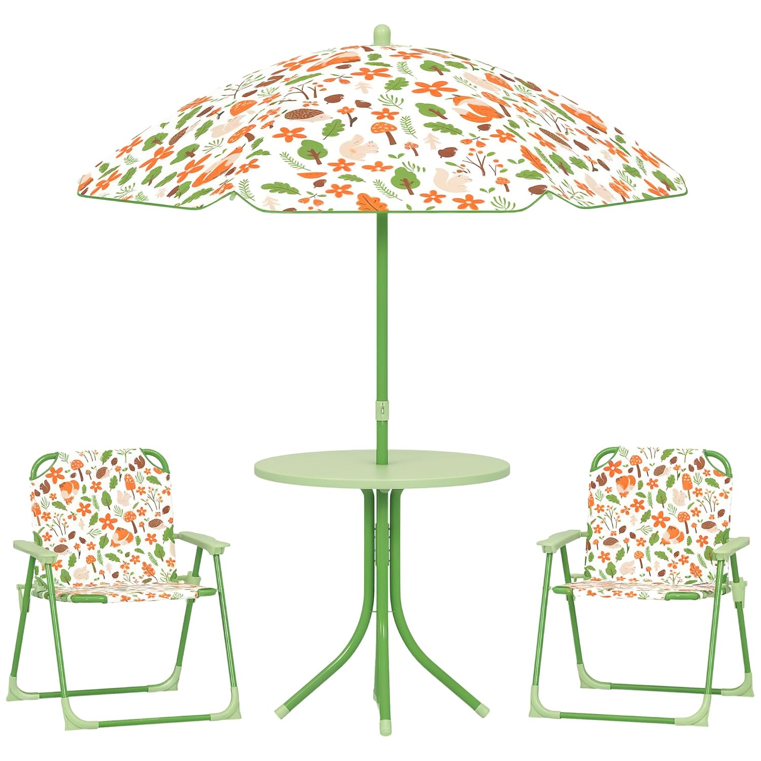 Kids Outdoor Table And Chairs - Kids Picnic Table Chair Set Foldable