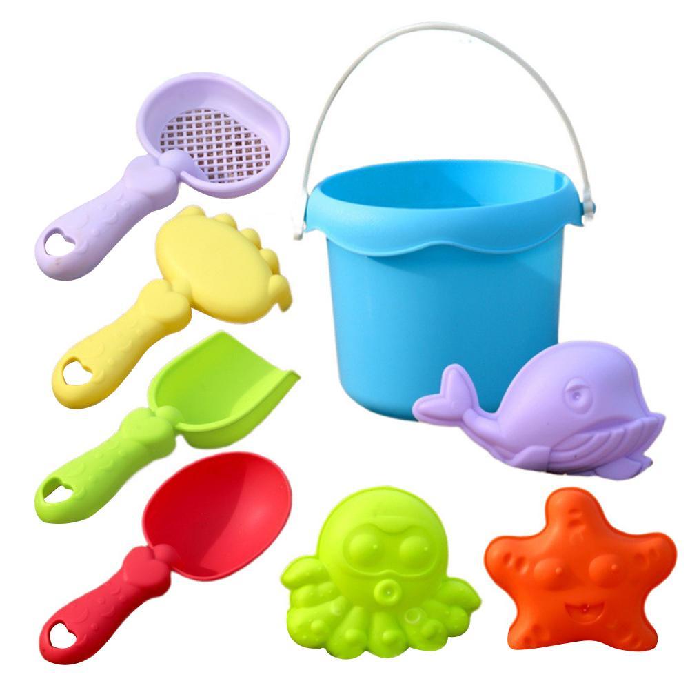 Kids Outdoor Entertainment - Mini Beach Toy Set Shovels Buckets