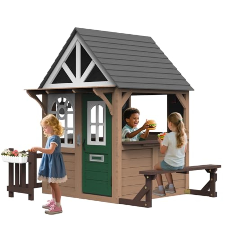 Outdoor play house for kids: f – Kids Outdoor House With Kitchen Bewertung und Preis