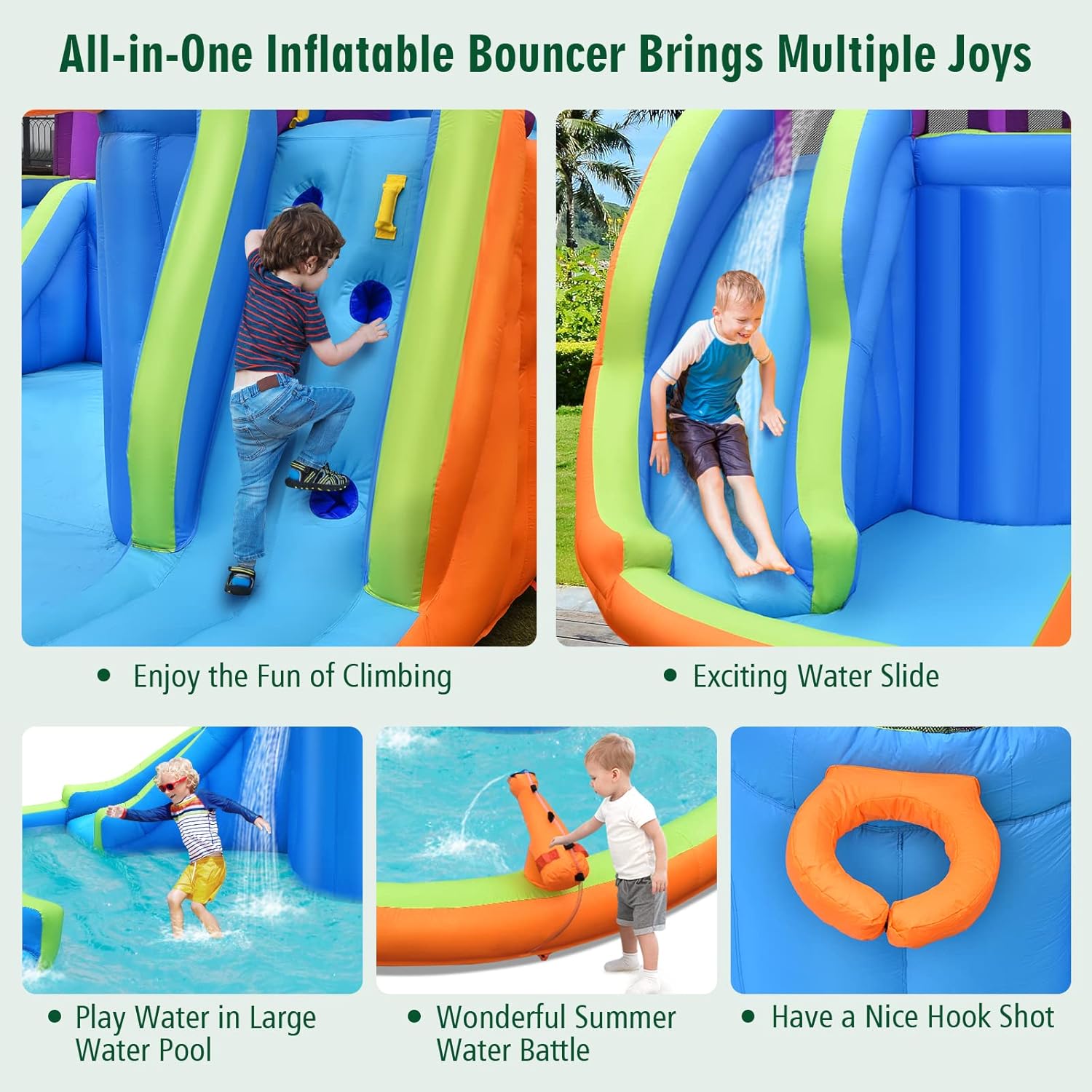 Inflatable Water Slide Park 75 – Kids Outdoor Park Bewertung und Preis