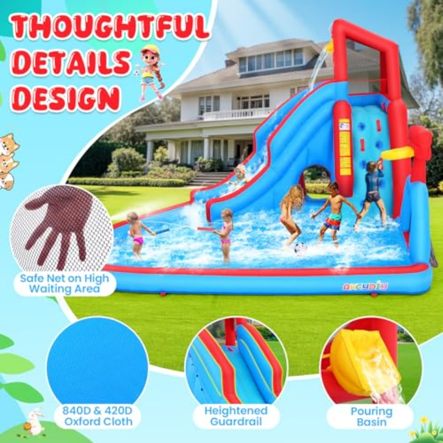 Backyard outdoor water slide i – Kids Outdoor Park Bewertung und Preis