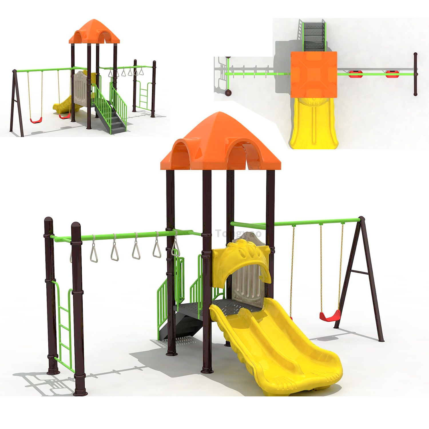 Kids Small Slide With Monkey b – Kids Outdoor Monkey Bars Bewertung und Preis
