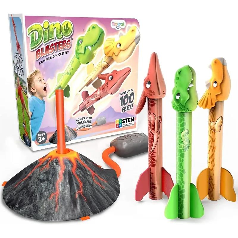 Flying Dinosaur Rocket Launche – Kids Outdoor Jumping Toys Bewertung und Preis