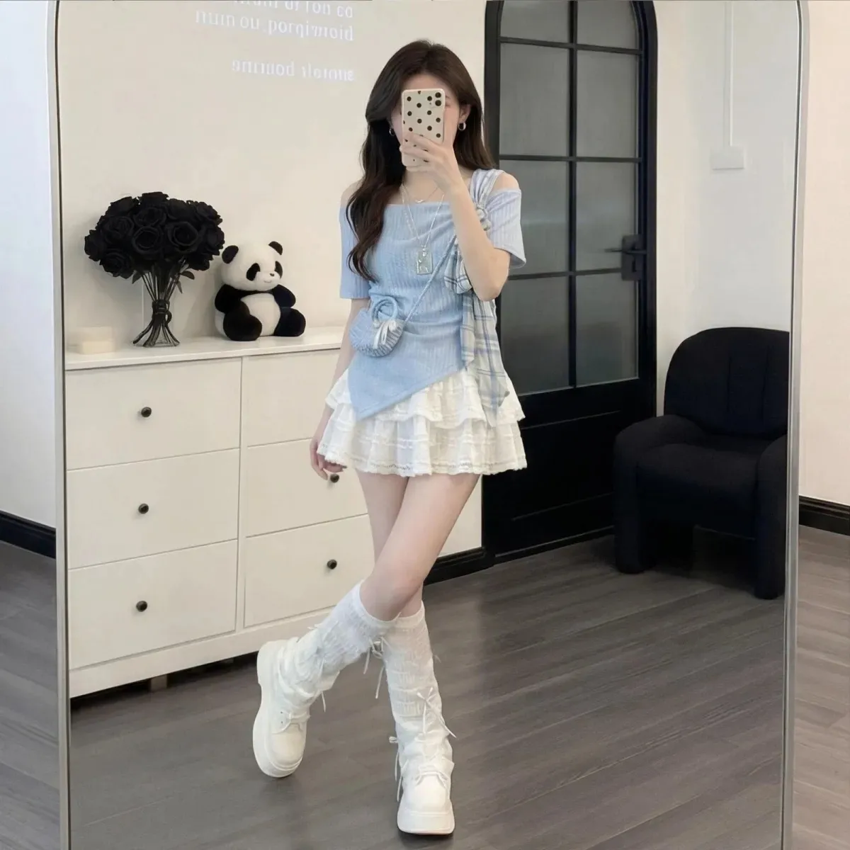 Women's Korean Summer Sweet Bl – Tee Ball Set Bewertung und Preis
