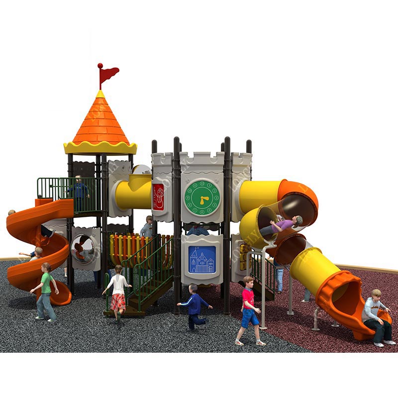 Castle Style Kids Slide for Ou – Kids Outdoor Park Bewertung und Preis