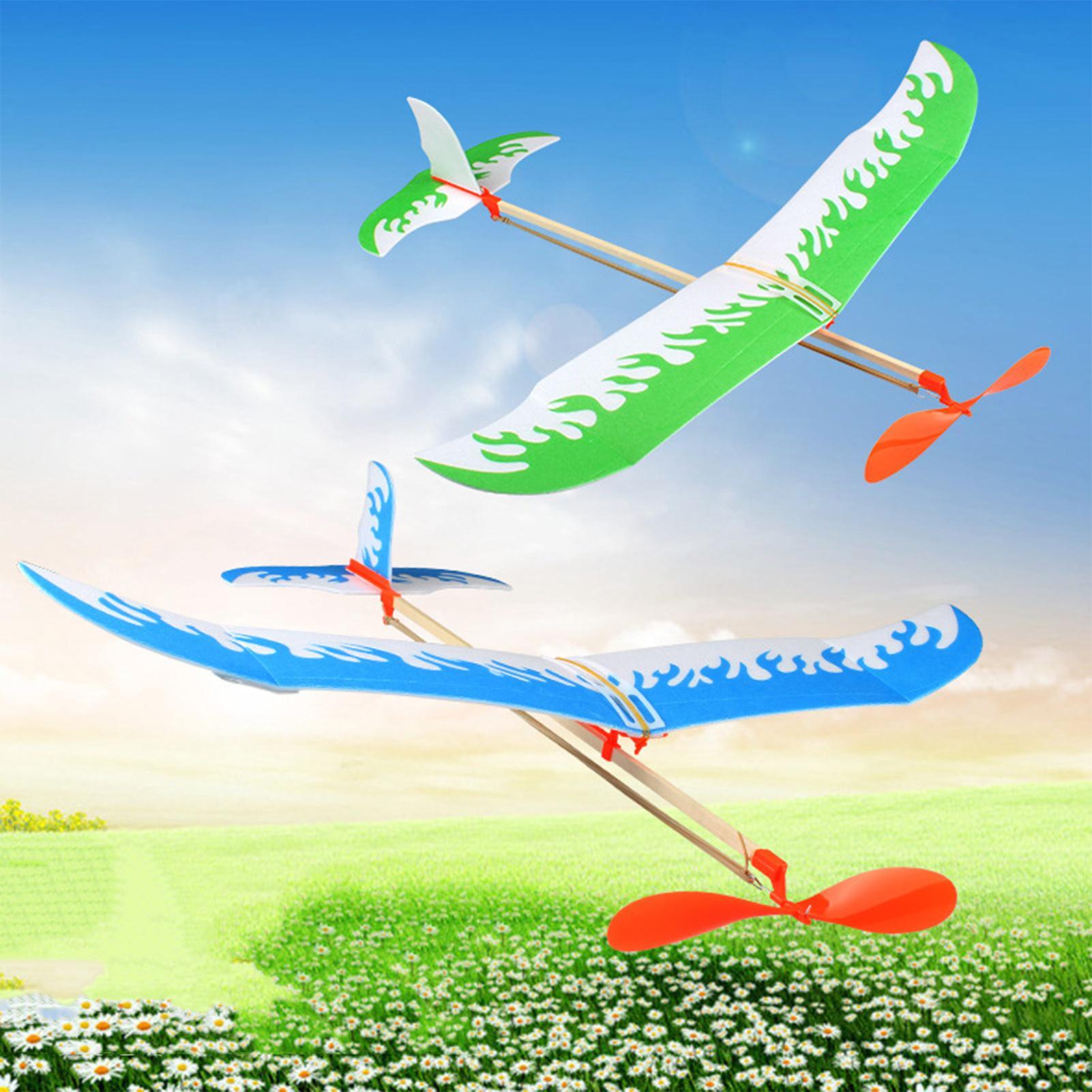 Rubber Band Airplanes Powered  – Kids Outdoor Entertainment Bewertung und Preis