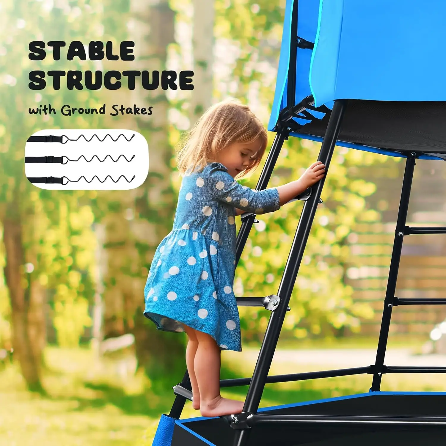 Hot-sellingJungle Gym with Pla – Kids Outdoor Monkey Bars Bewertung und Preis
