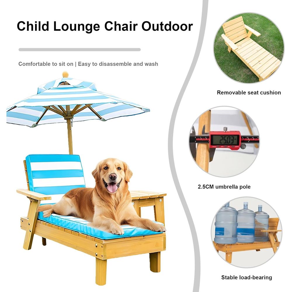 Outdoor Kids Lounge Chair with – Kids Outdoor Table And Chairs Bewertung und Preis