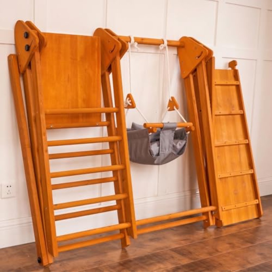 Outdoor jungle gym for kids 18 – Kids Outdoor Wooden Playset Bewertung und Preis