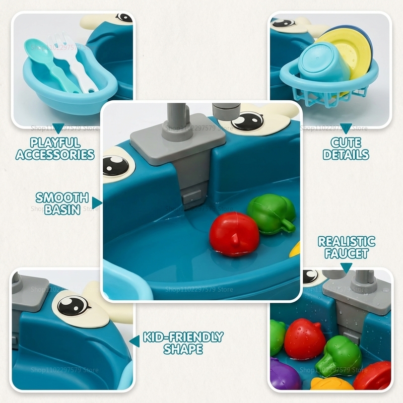 Children Play Kitchen Set with – Kids Outdoor Venues Bewertung und Preis