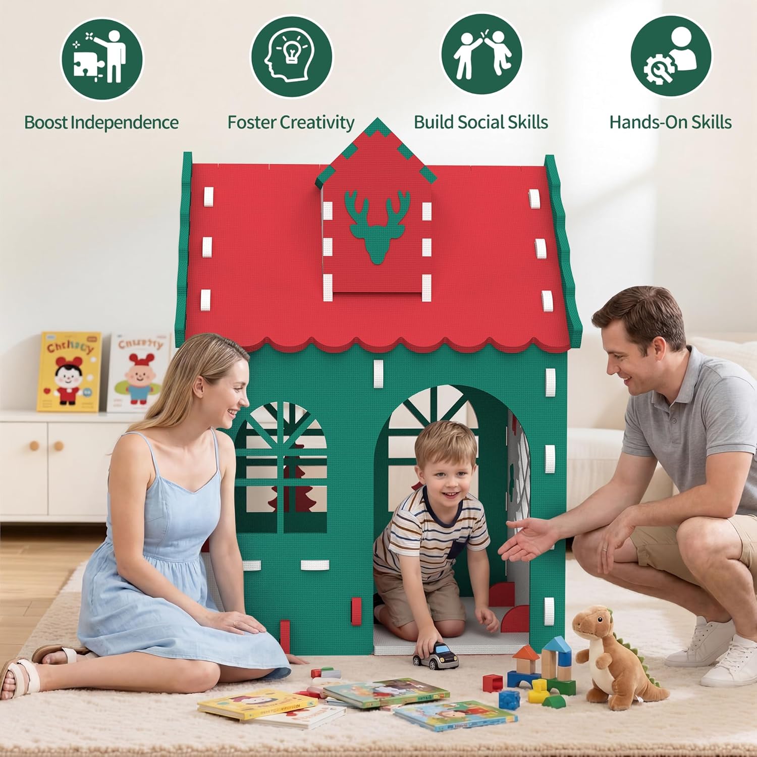 Kids Playhouse Kitchen Theme,  – Kids Outdoor House With Kitchen Bewertung und Preis