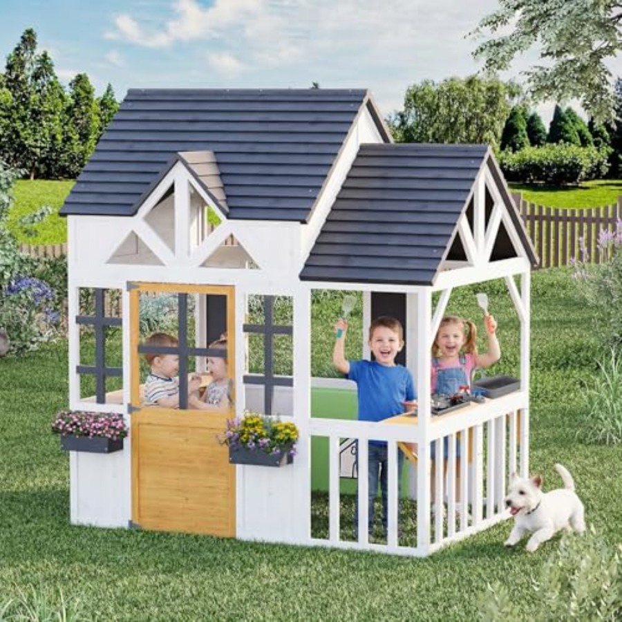 Outdoor play house for kids: w – Kids Outdoor House With Kitchen Bewertung und Preis