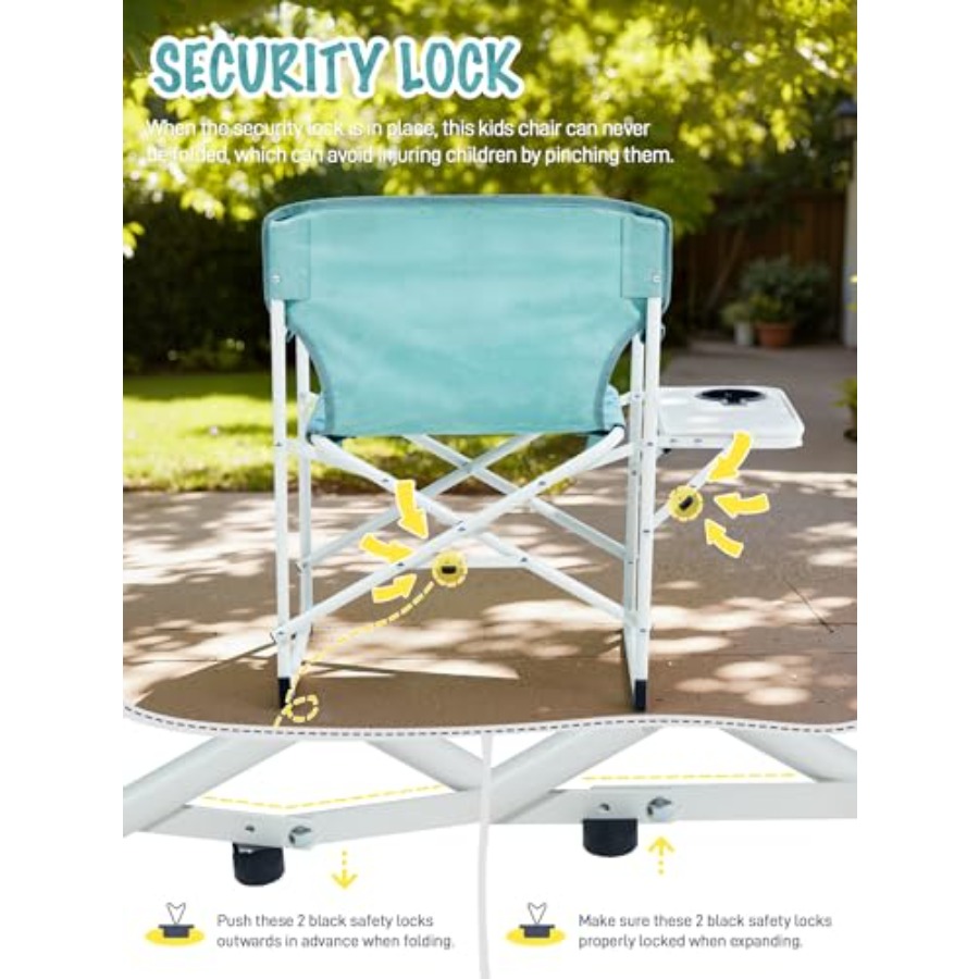 Directors Chair with Side tabl – Kids Outdoor Table And Chairs Bewertung und Preis