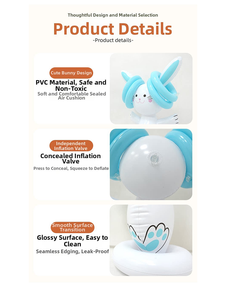 Easter Inflatable Bunny Ring T – Kids Outdoor Entertainment Bewertung und Preis