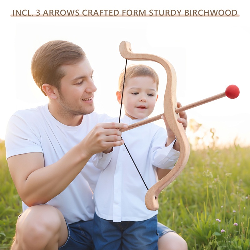 Kids Bow and Arrow Set Wooden  – Kids Outdoor Wooden Playset Bewertung und Preis