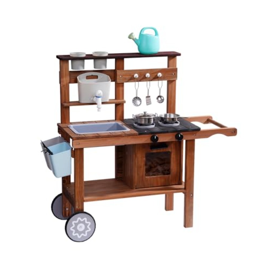 Outdoor mud kitchen for kids w – Kids Outdoor Wooden Playset Bewertung und Preis