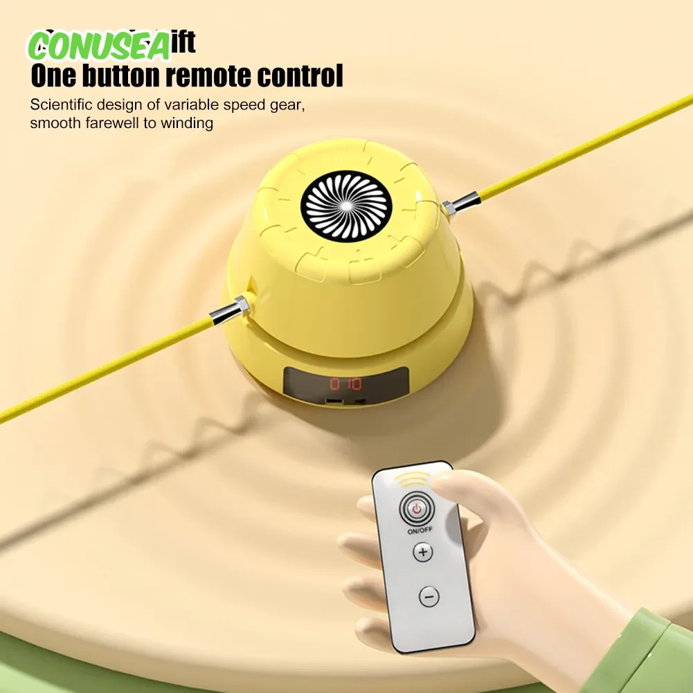 Electric Rope Skipping Machine – Kids Outdoor Jumping Toys Bewertung und Preis