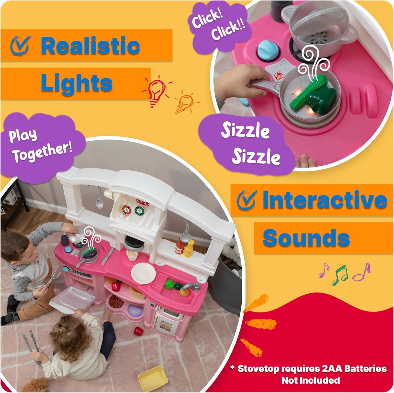 Fun with Friends Kids Kitchen  – Kids Outdoor Wooden Playset Bewertung und Preis