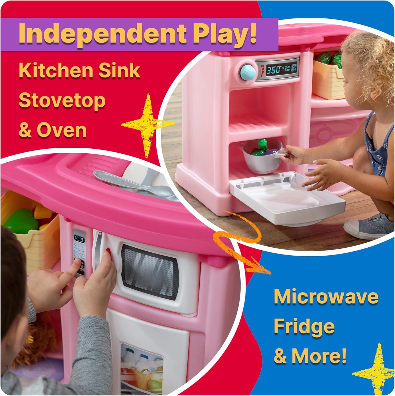 Fun with Friends Kids Kitchen  – Kids Outdoor Wooden Playset Bewertung und Preis