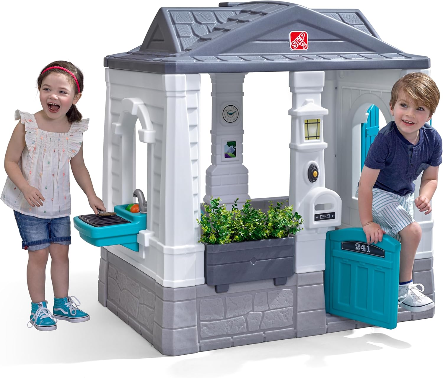 Neat & Tidy Cottage Kids Playh – Kids Outdoor Wooden Playset Bewertung und Preis
