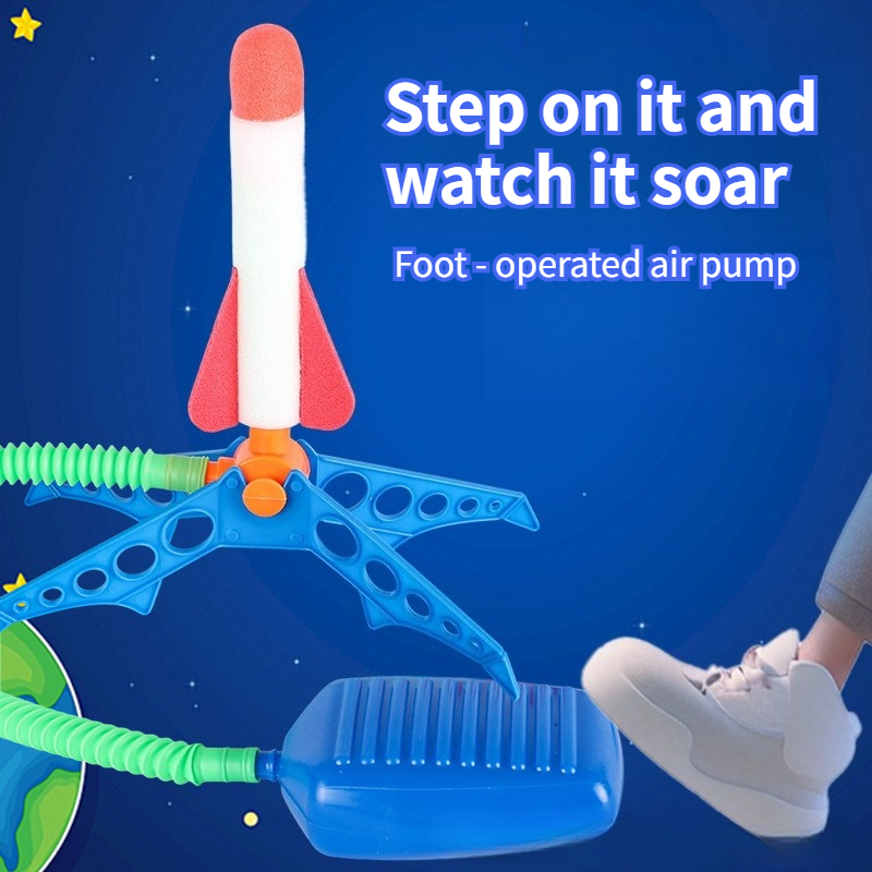 Kids Outdoor Rocket Foot Pump  – Kids Outdoor Jumping Toys Bewertung und Preis