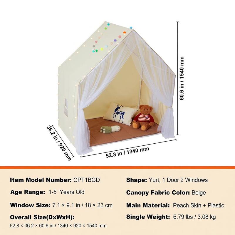 Kids Play Tent, Kids Tent for  – Kids Outdoor Yurt Bewertung und Preis
