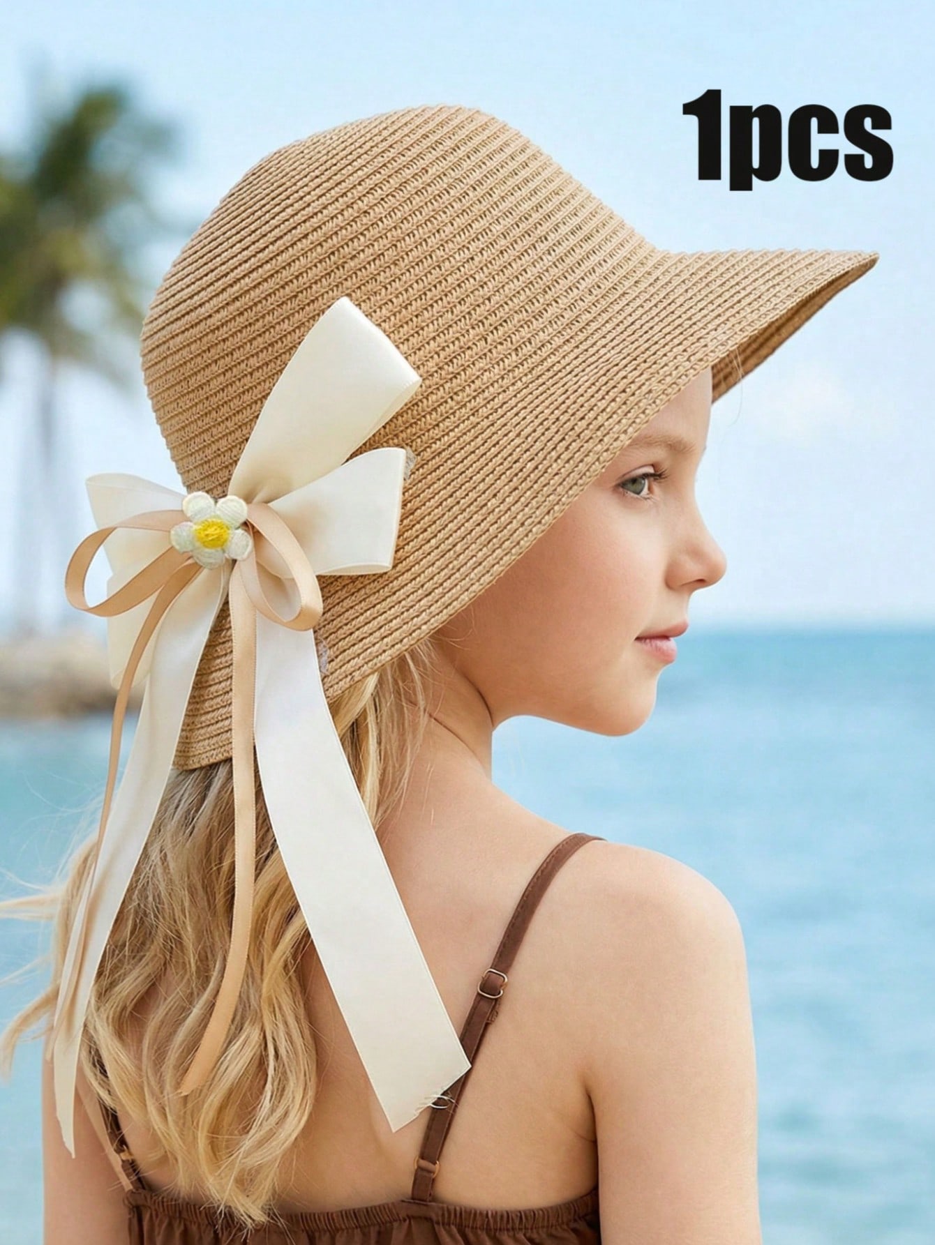 1Pc 3-8Y Girls Coffee Bow Stra – Kids Outdoor Park Bewertung und Preis